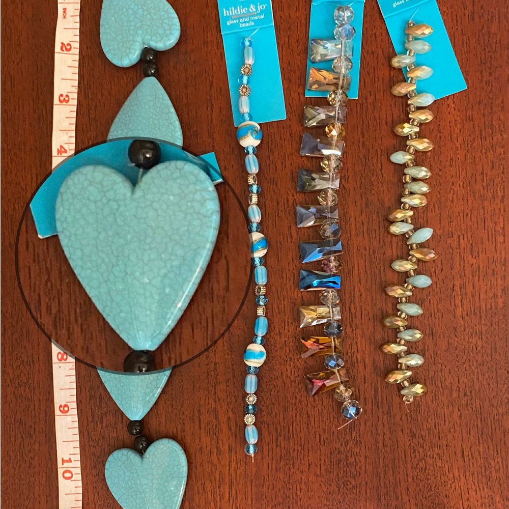 Hildie & Jo Blue beads. - Picture 10 of 12